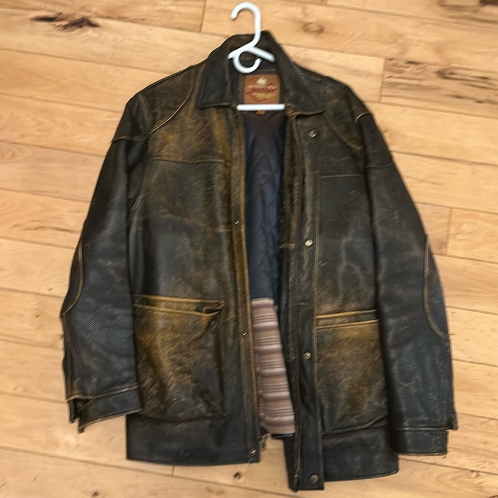 Territorial Ahead Leather Jacket size 44